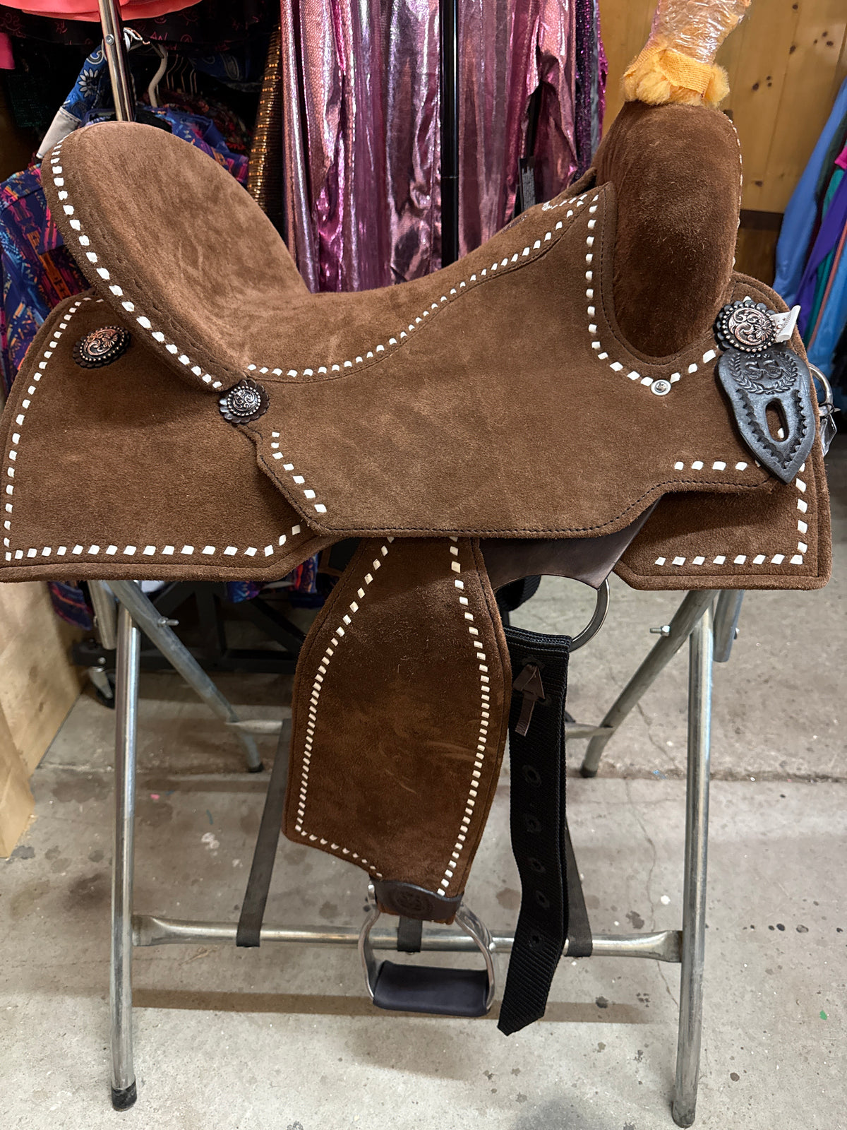 Silva Martin 15.5” Light Brown Saddle 74
