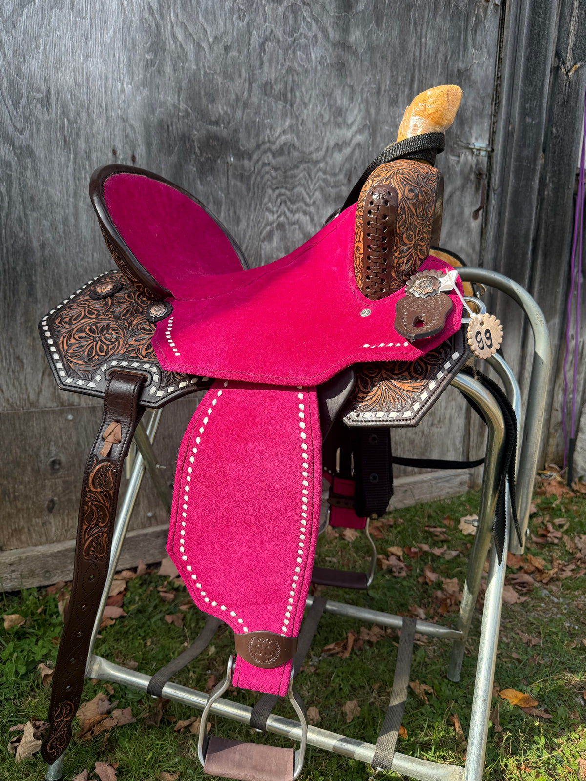 Silva Martin 14.5” Pink Saddle 99