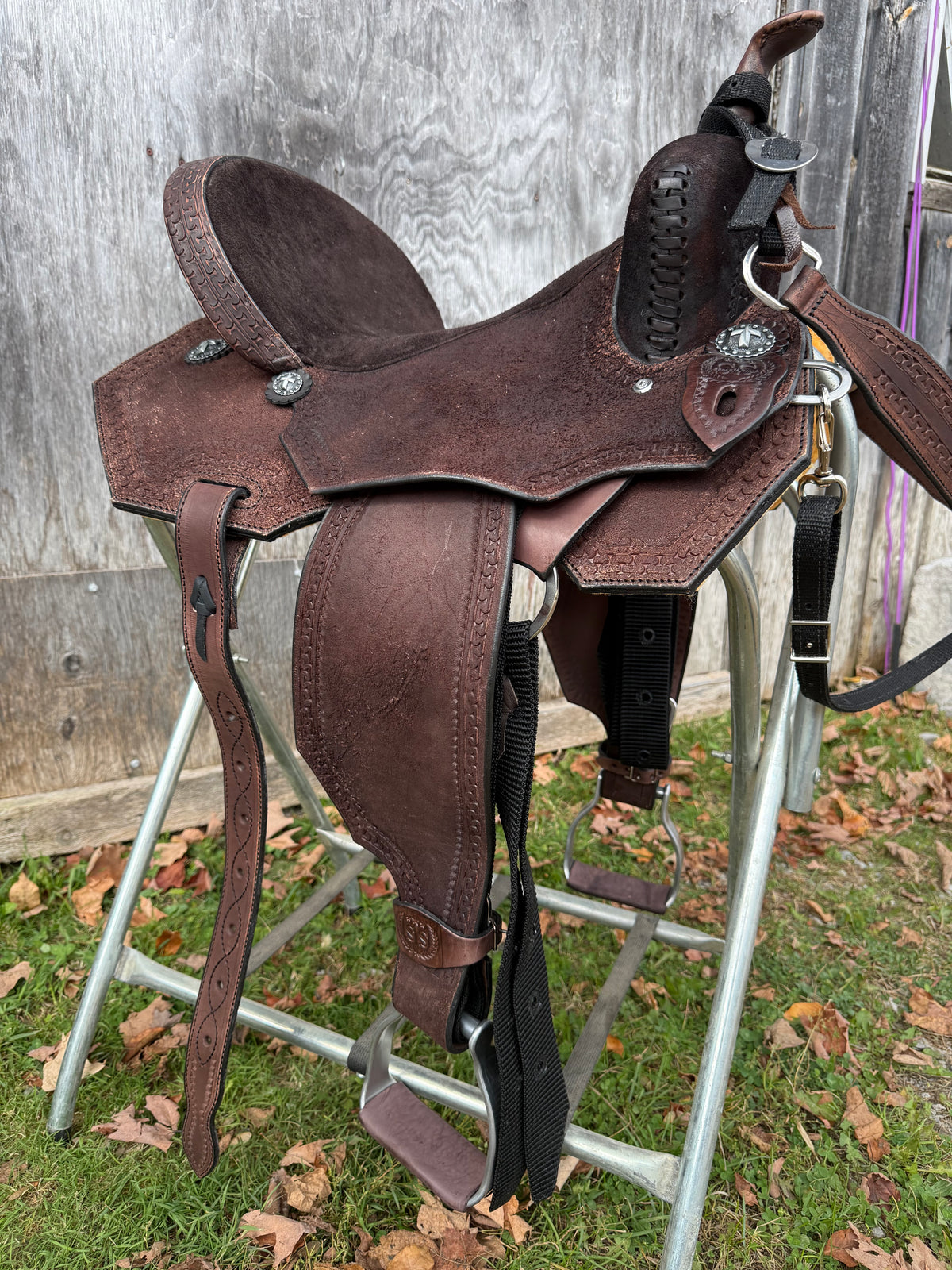 Silva Martin 14.5” Leather Saddle 402