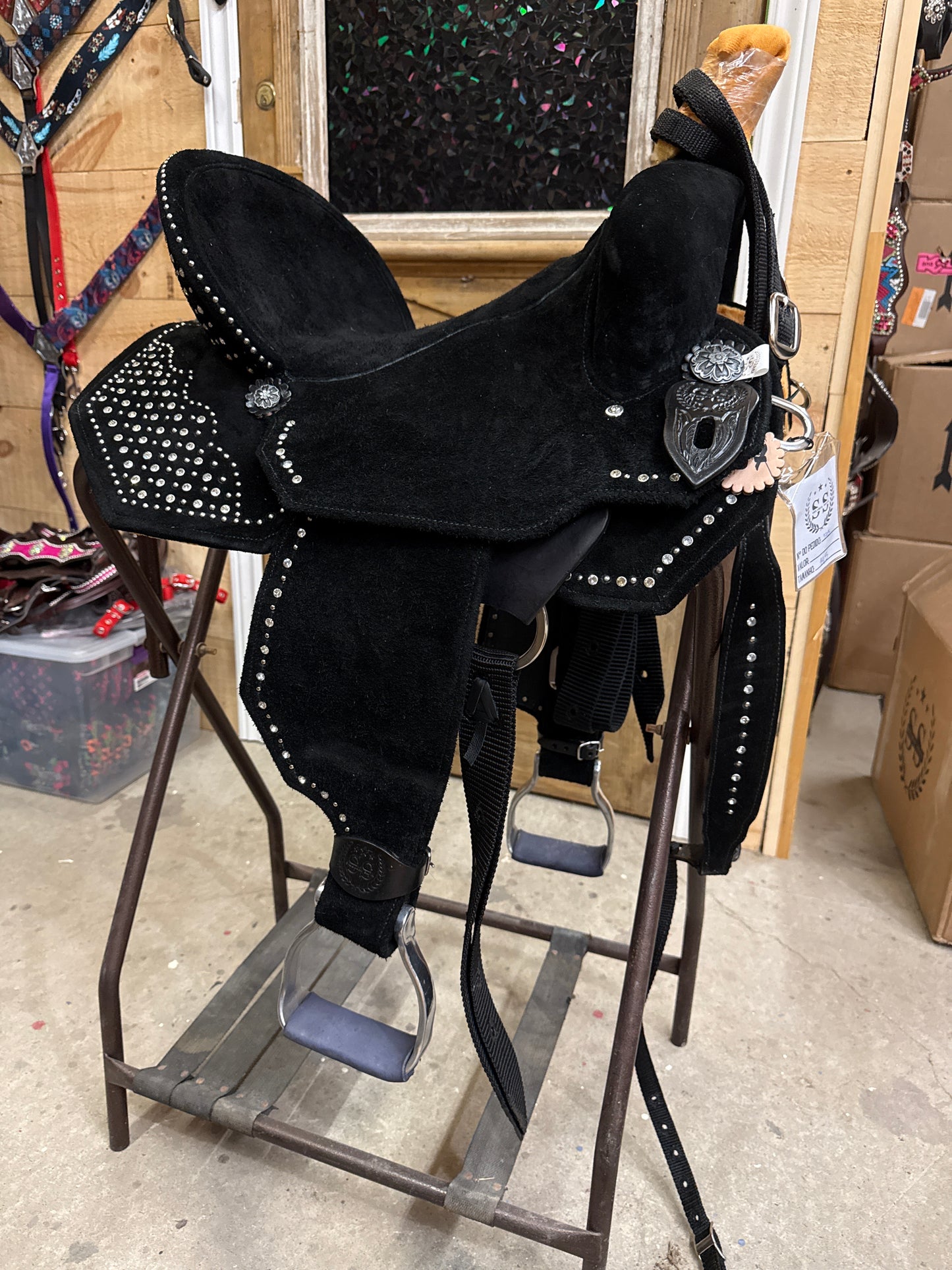 Silva Martin 14.5” Black Gem Saddle 175