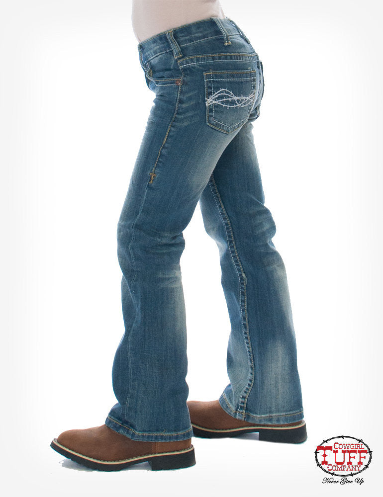 Girl's Don't Fence Me In Jean