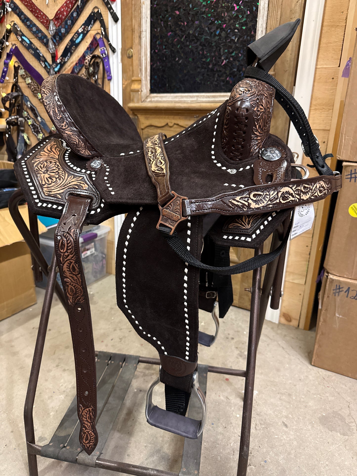 Silva Martin 14.5” Chocolate Saddle 121