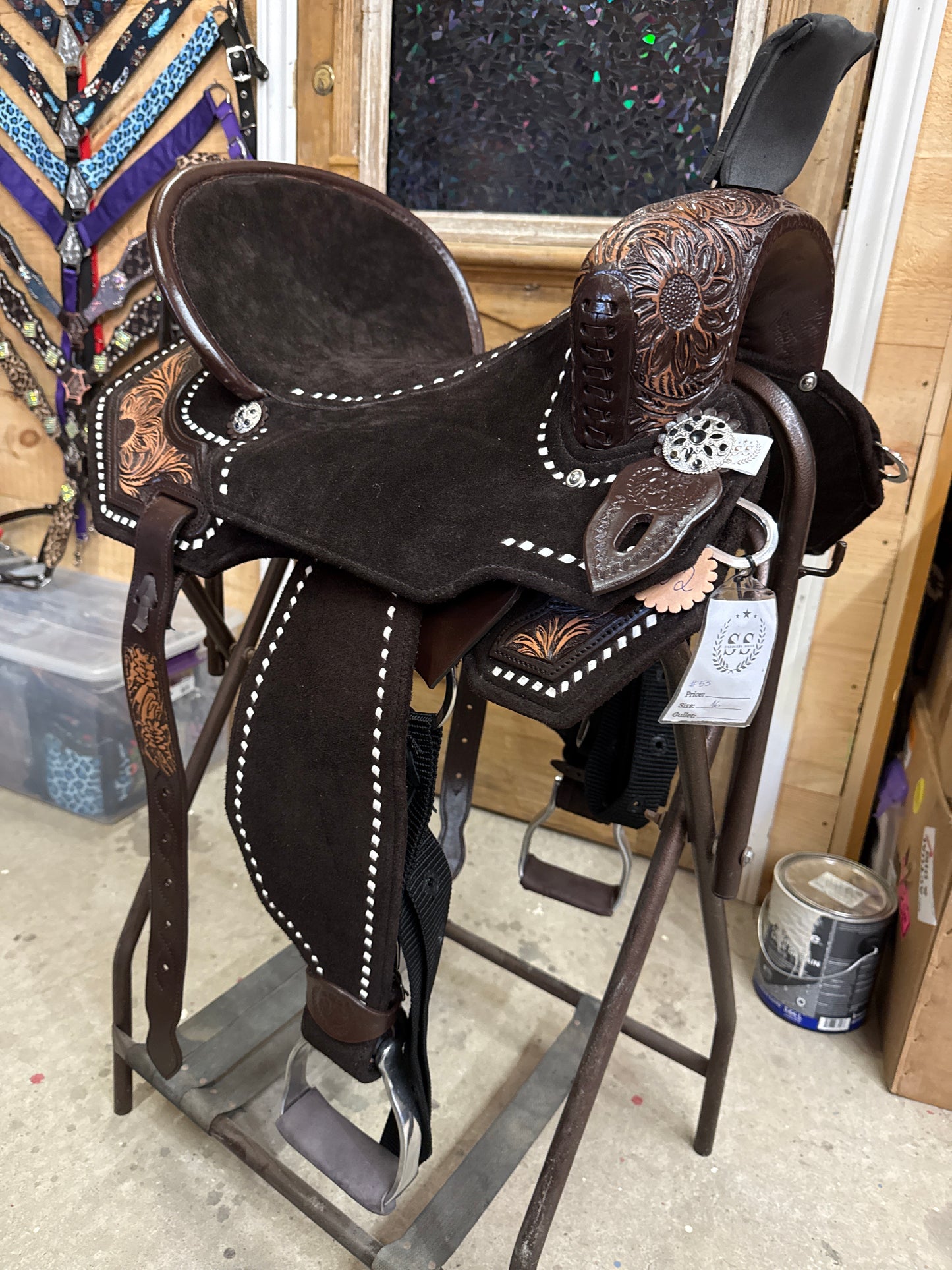 Silva Martin 16” Chocolate Saddle 55