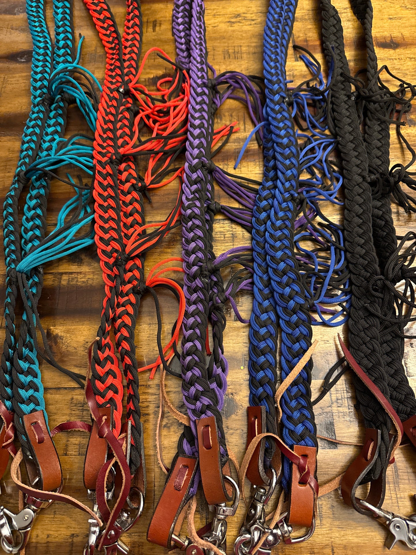 8’ Barrel Reins with Tassels