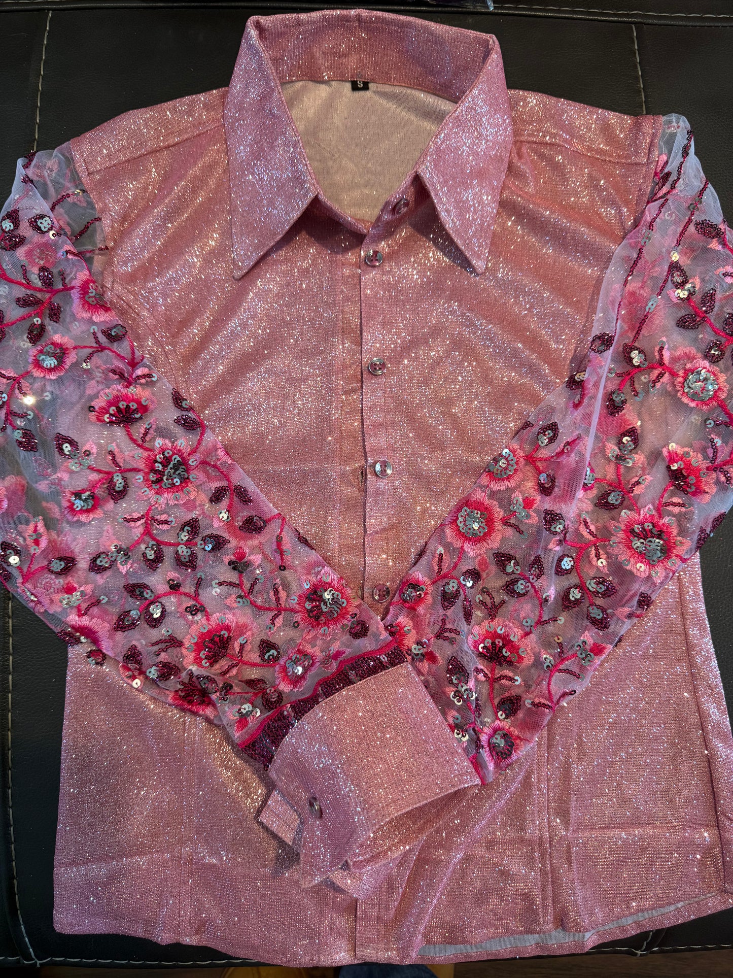 SLWG sparkle with LACE sleeves