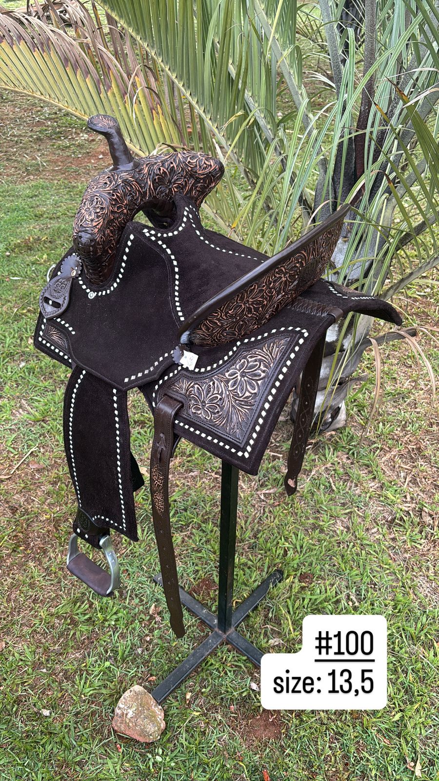 Silva Martin 13.5” Chocolate Saddle 100 Brave Tree