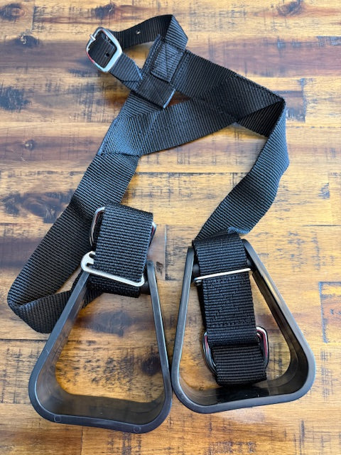 Heavy Duty Nylon Adjustable Buddy Stirrups