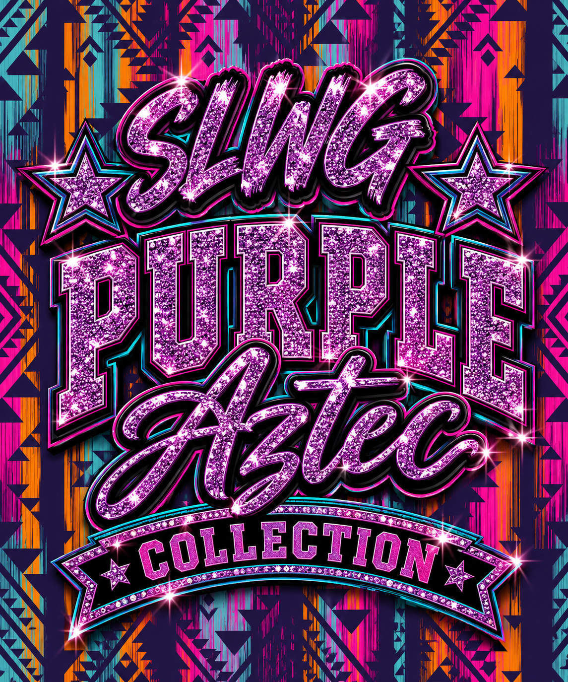SLWG PURPLE AZTEC COLLECTION