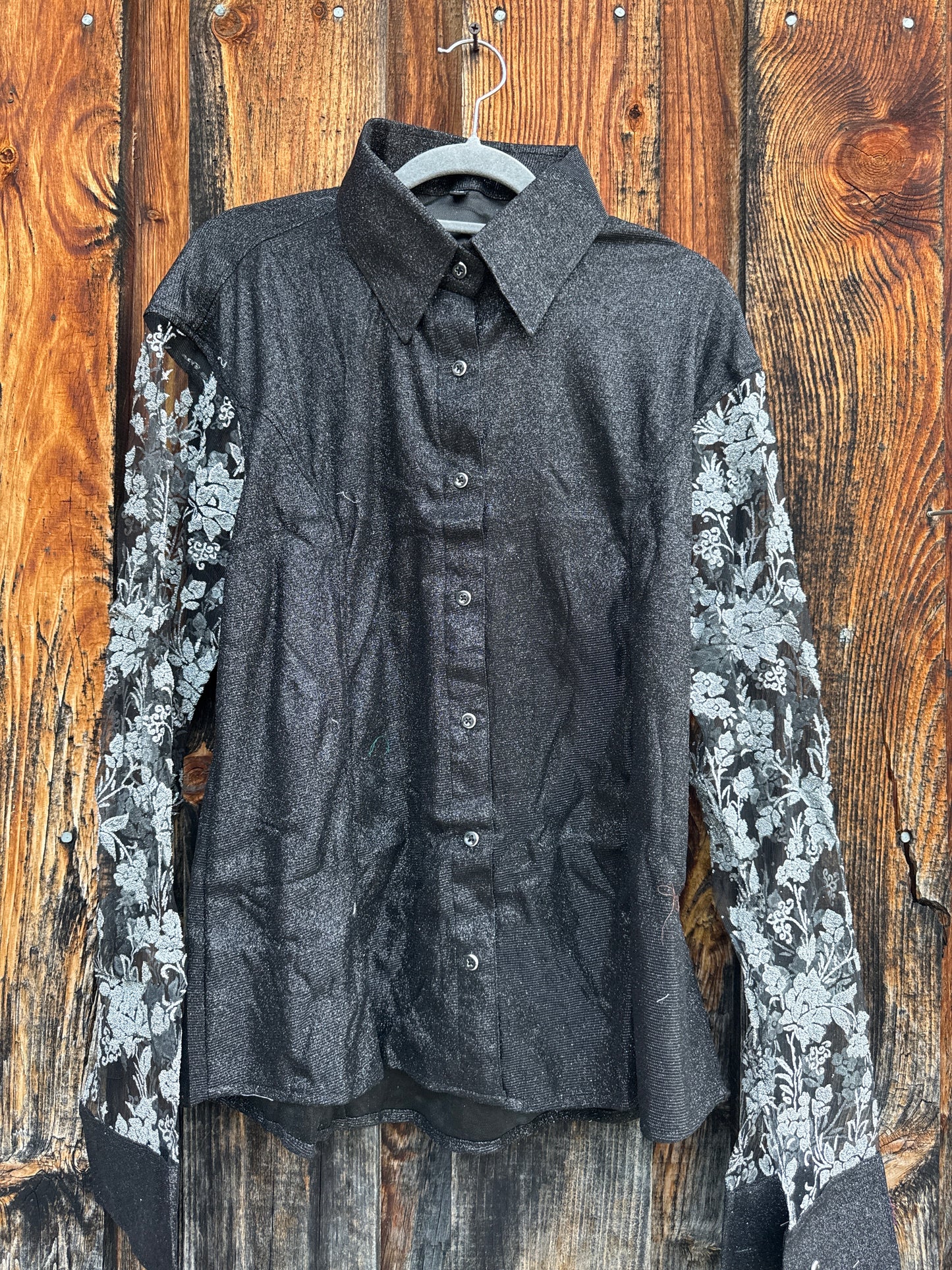 SLWG sparkle with LACE sleeves *All Colors*