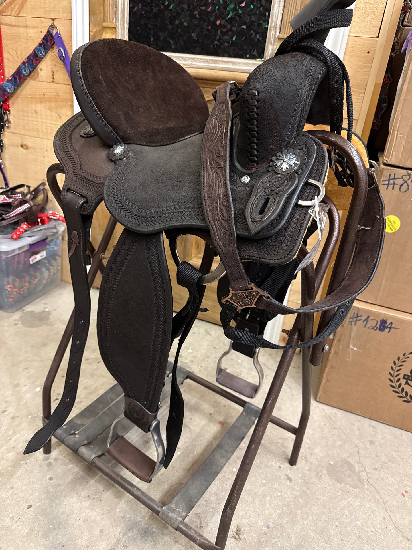 Silva Martin 13.5” Spinal Relief Saddle 06