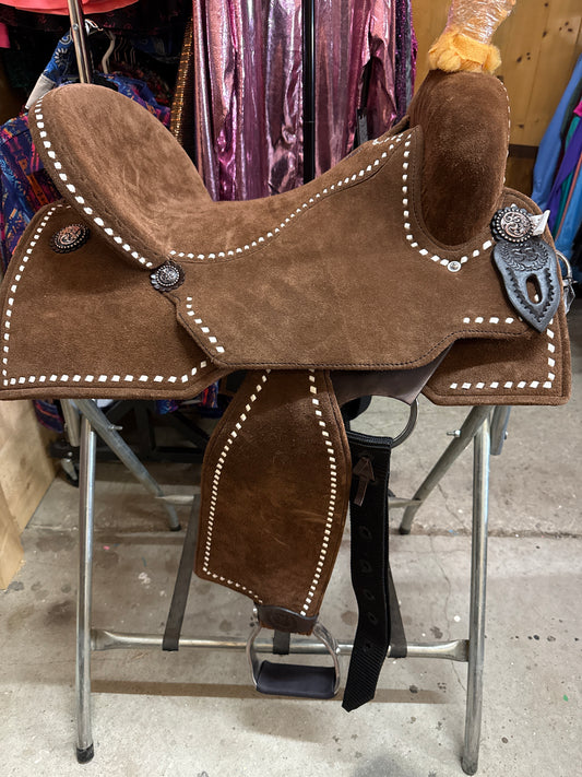 Silva Martin 15.5” Light Brown Saddle 74