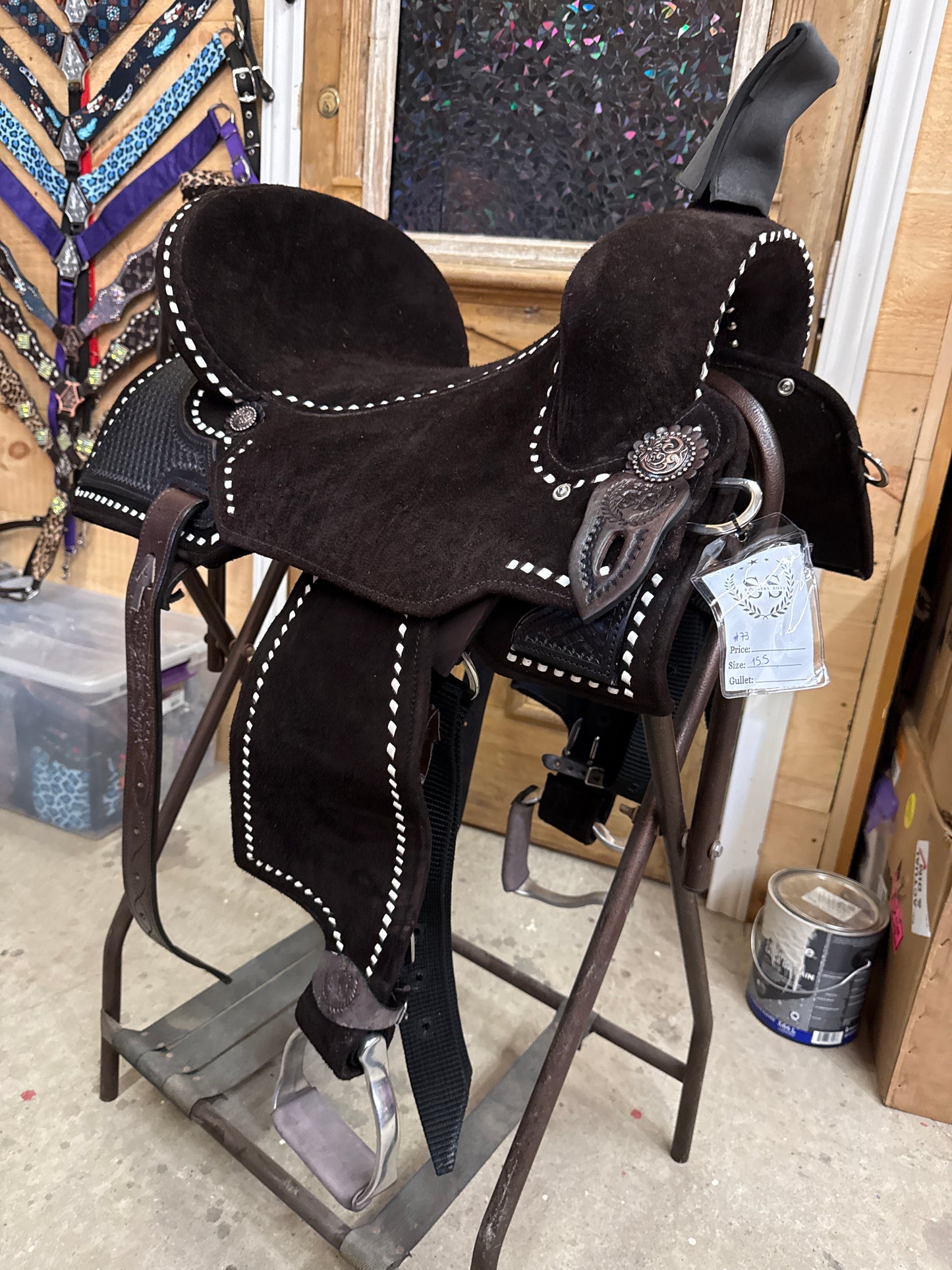 Silva Martin 15.5” Chocolate Saddle 73