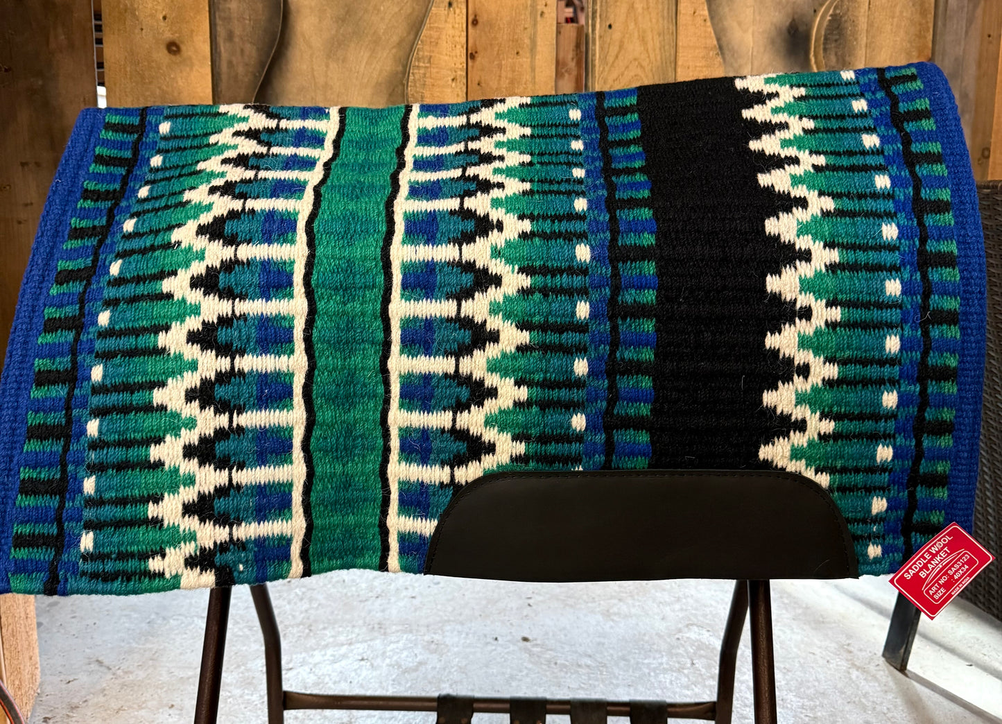 40”x34” Wool Show Blanket