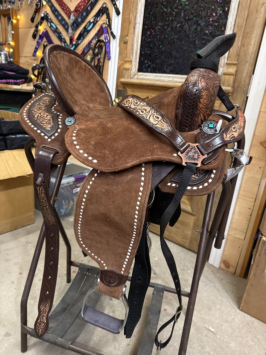 Silva Martin 15” Chocolate Saddle 84