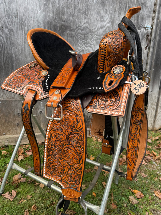 Silva Martin 14.5” Leather Saddle 370