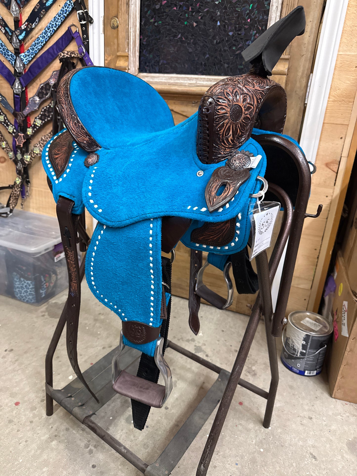 Silva Martin 13.5”  Blue Saddle 38