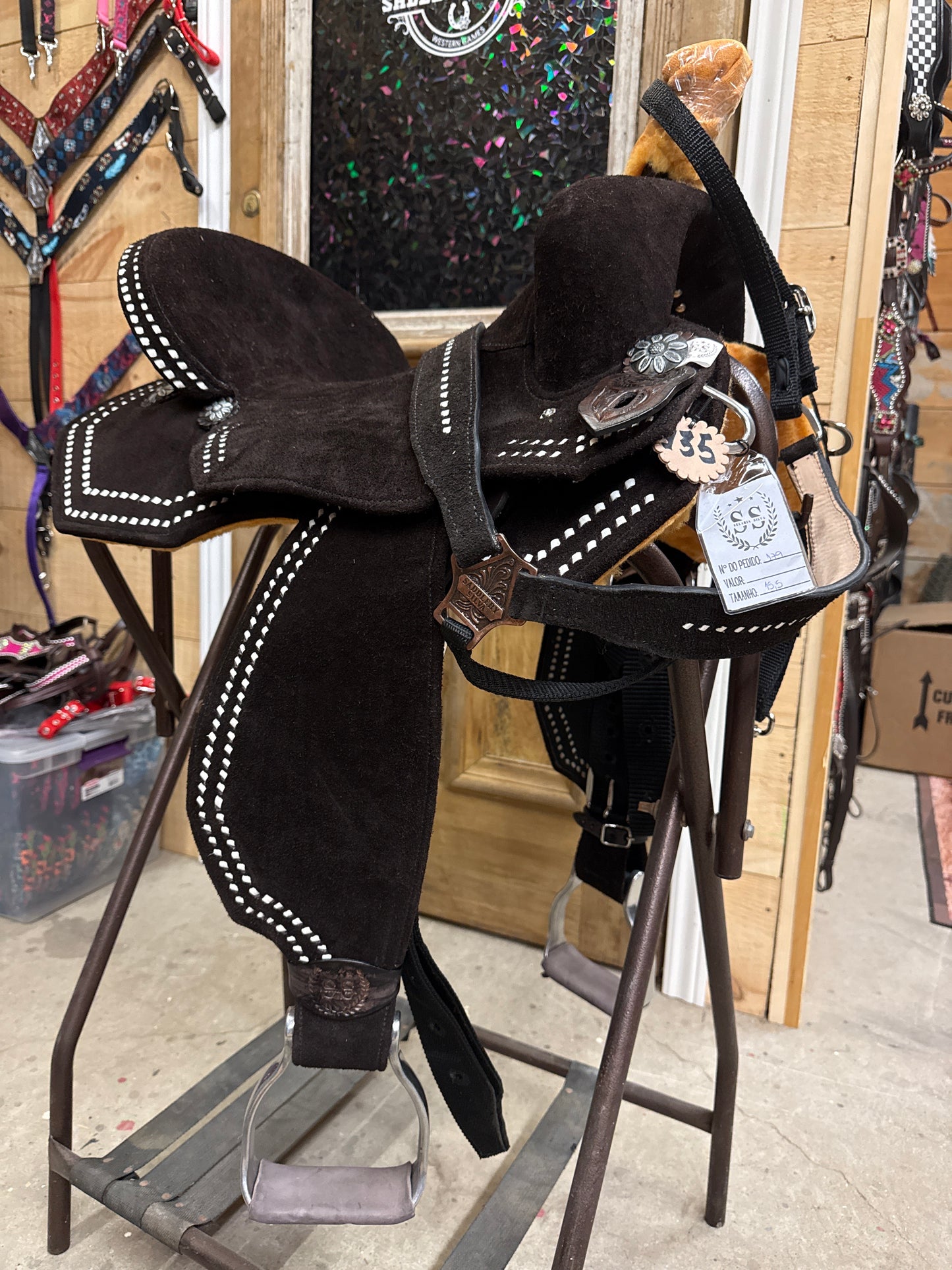 Silva Martin 15.5” Chocolate Saddle 179