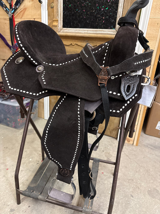 Silva Martin 15.5” Chocolate Saddle 68