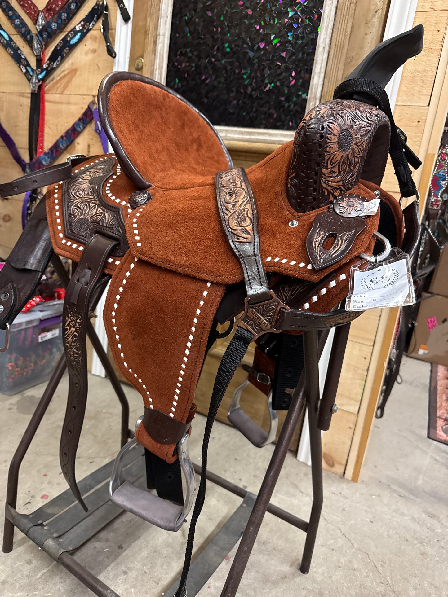 Silva Martin 14” Sunflower Saddle 96
