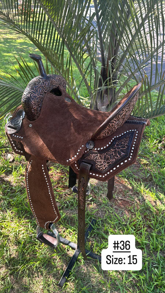 Silva Martin 15 Medium Chocolate Saddle 36