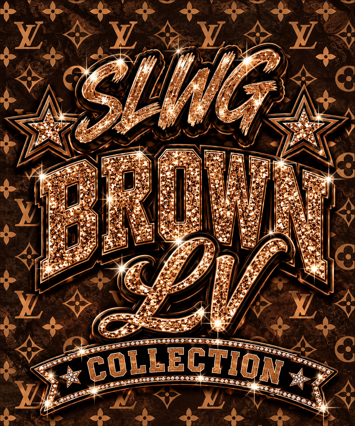 SLWG BROWN LV COLLECTION