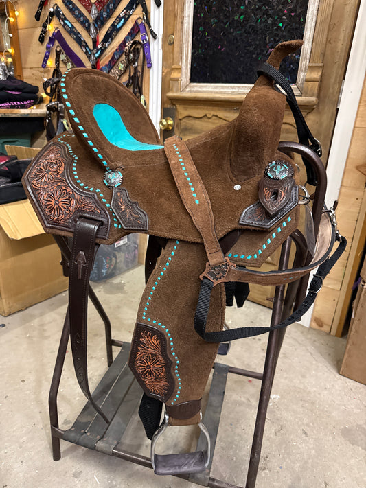 Silva Martin 14” Brown Saddle 001