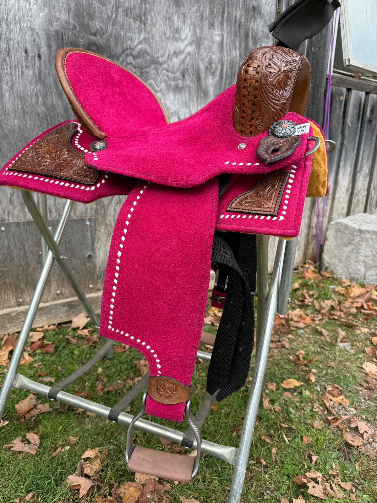 Silva Martin 15” Pink Saddle 404