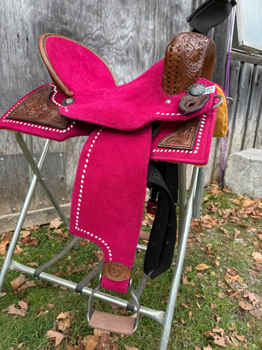 Silva Martin 15” Pink Saddle 404