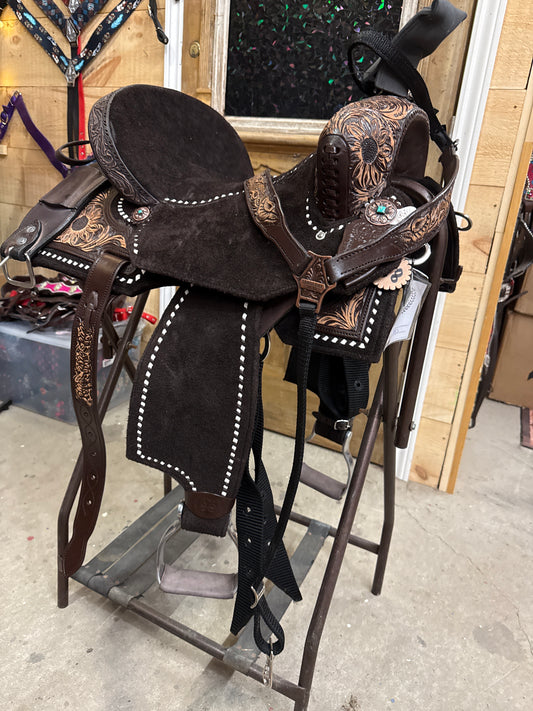 Silva Martin 14.5” Chocolate Saddle 60
