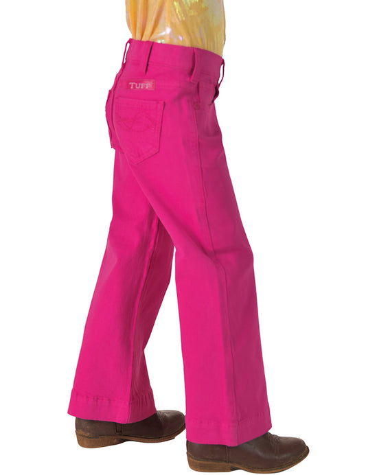 Girls Pink Pull-On Trouser