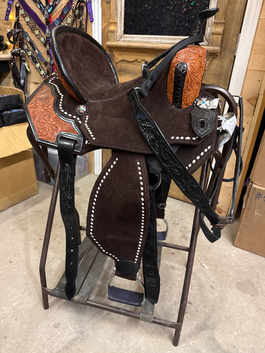 Silva Martin 13.5” Chocolate Saddle 016