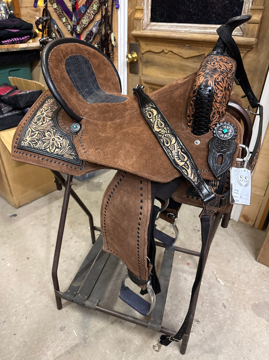 Silva Martin 16” Chocolate Saddle 102
