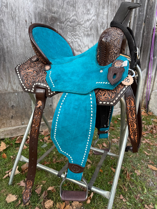 Silva Martin 13.5”  Teal Saddle 100