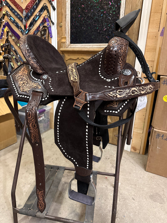 Silva Martin 14.5” Chocolate Saddle 121