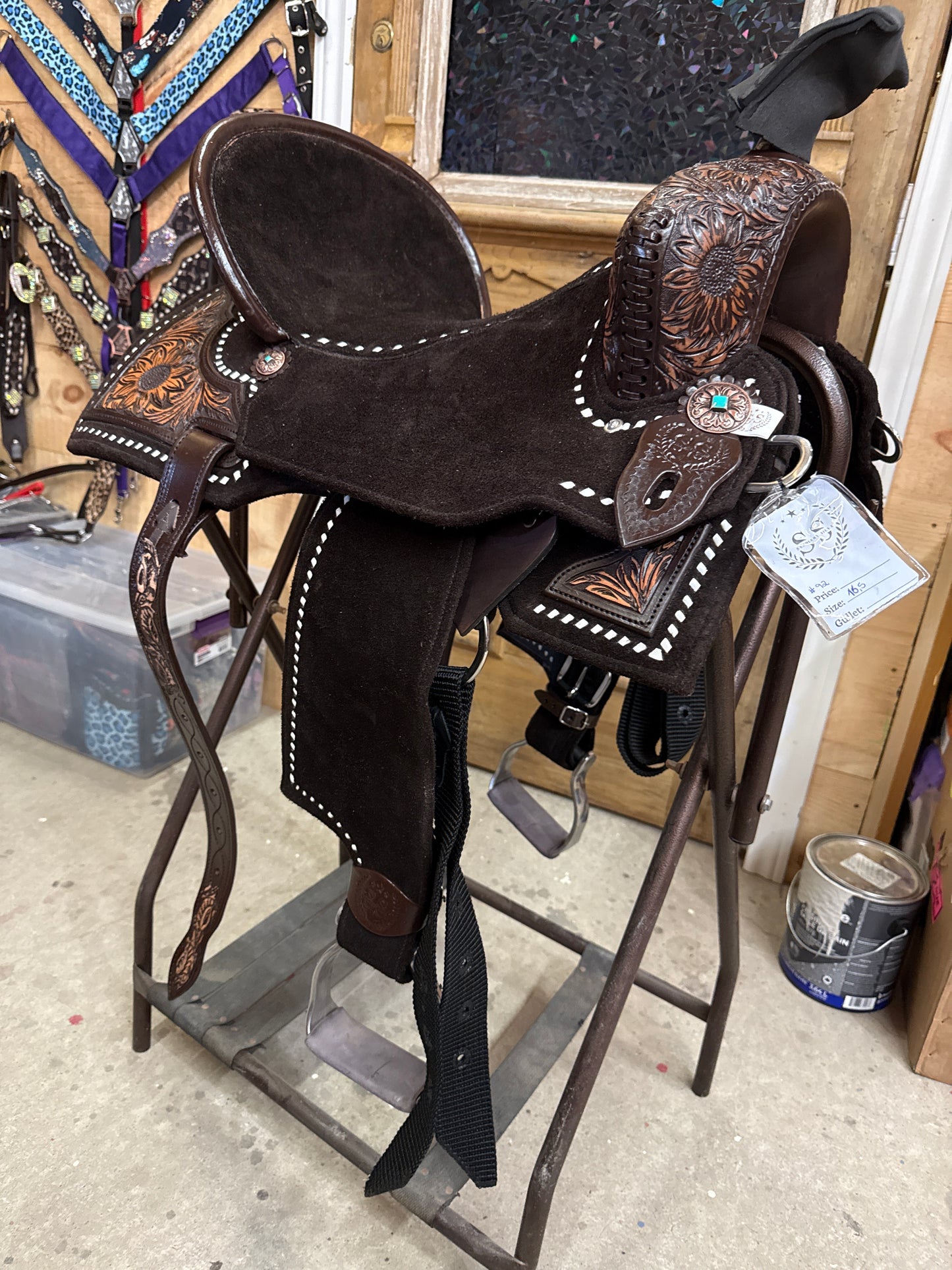 Silva Martin 16.5” Chocolate Saddle 92