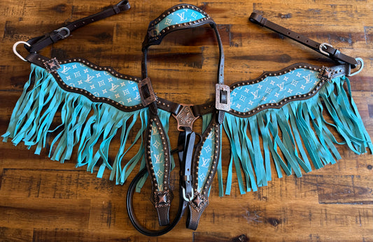 SLWG Turquoise Fringe LV Set