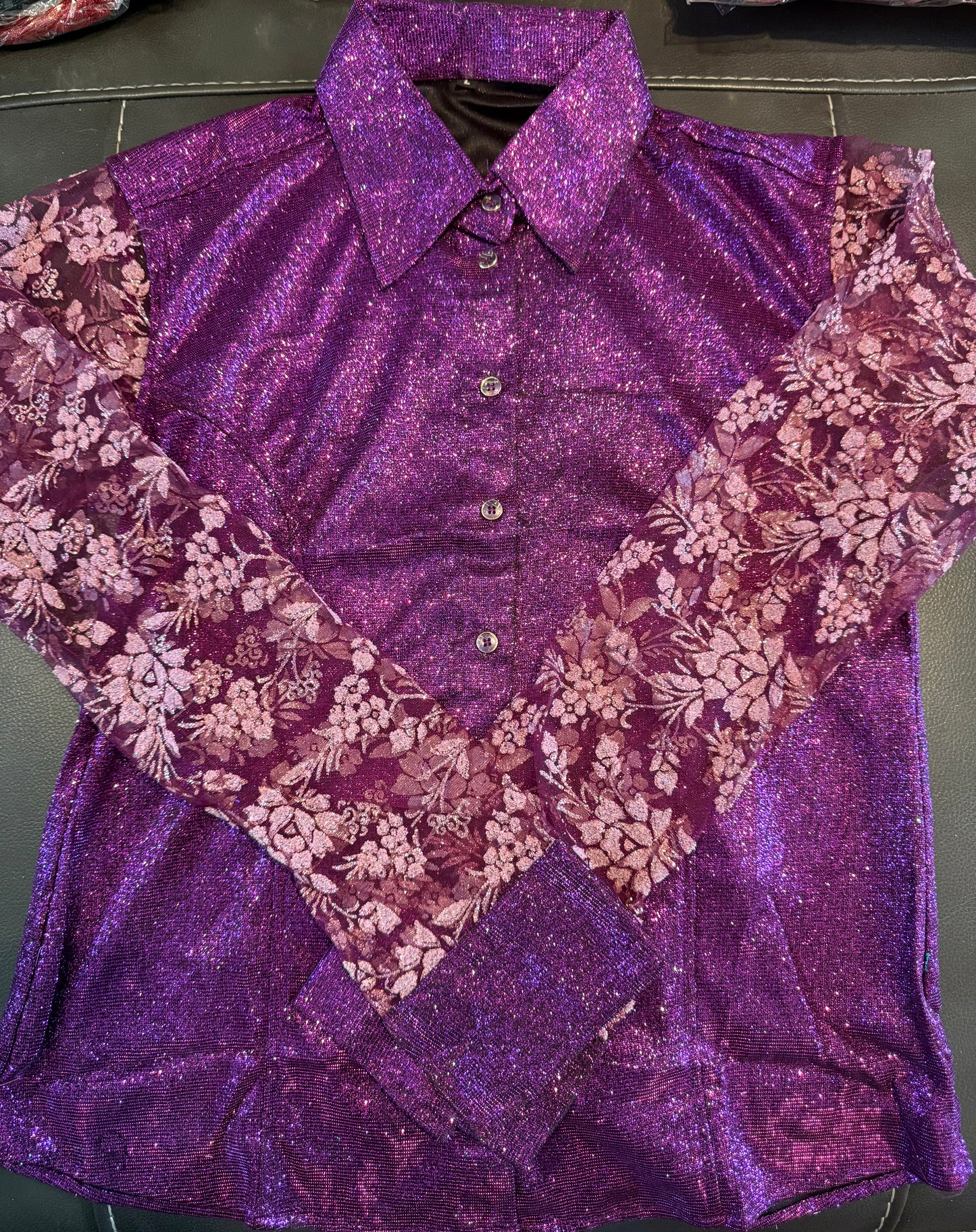 SLWG sparkle with LACE sleeves