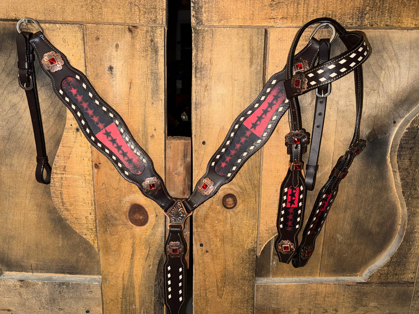 SLWG Rebel Star Leather
