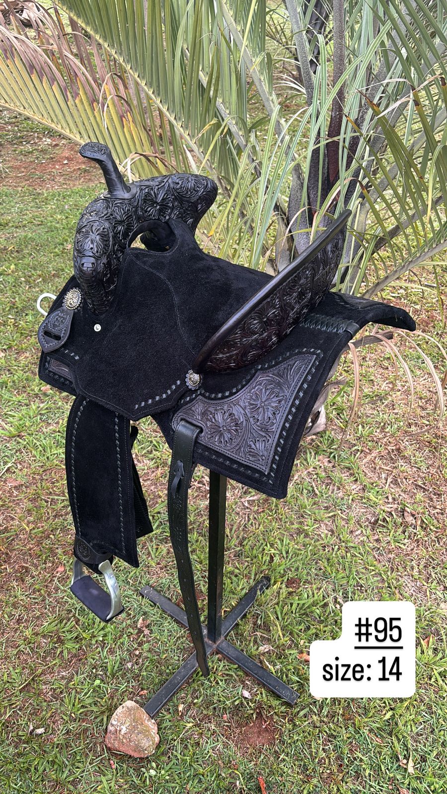 Silva Martin 14” Black Brave Tree Saddle 95