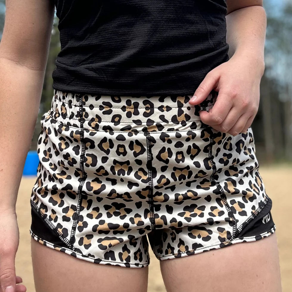 Rocket Donkey Cheetah Shorts