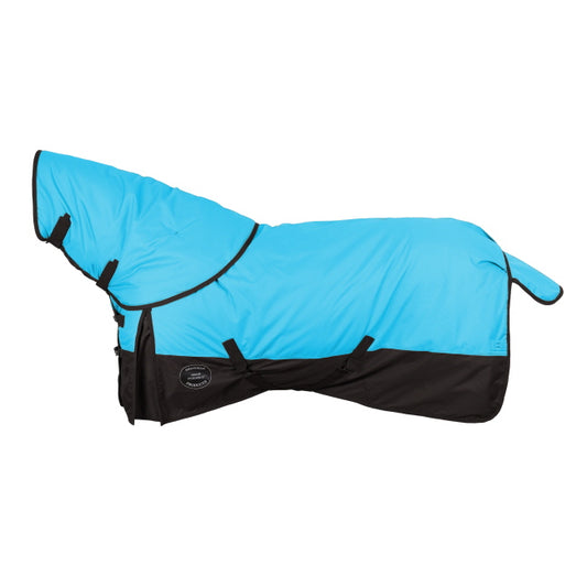 Showman 1200D Waterproof and Breathable Turnout Blanket with Neck Cover - Medium Pony/Yearling (64" - 68")")