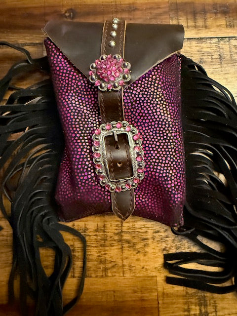 Saddle Pouch and Back Cinch Bags