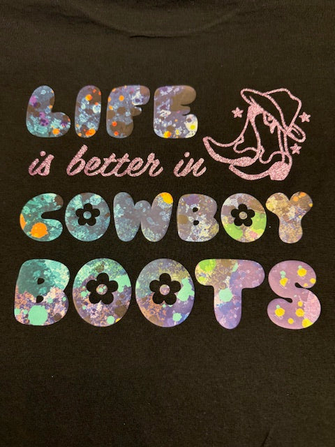 SLWG Cowboy Boot Long Sleeve