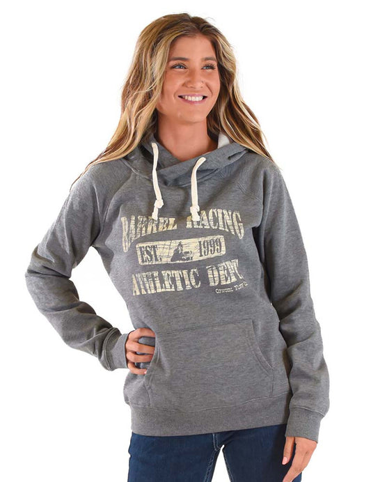 Barrel Racing Athletic Dept. Print JUNIOR Fit Hooded Sweatshirt