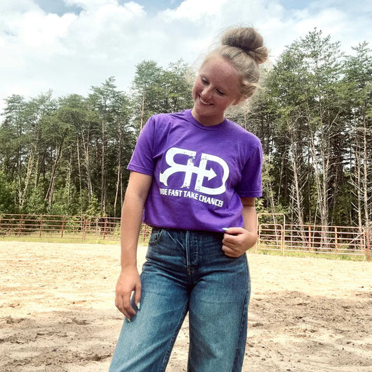 Rocket Donkey Dark Purple  T Shirt